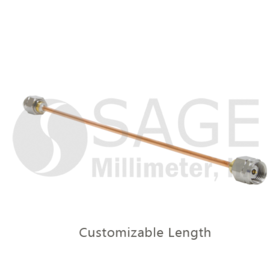 Coaxial Cable Assembly DC to 60 GHz, 6", Semi-Rigid