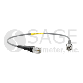Test Instrumentation Grade Coaxial Cable Assembly 12"