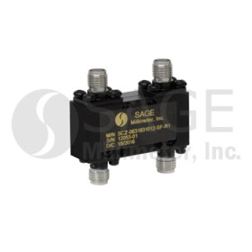 90 Degree Coaxial Hybrid Coupler 2 to 24 GHz