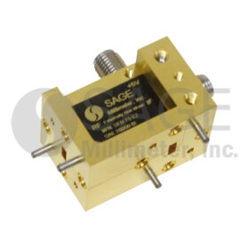 W-Band Externally Biased Balanced Mixer