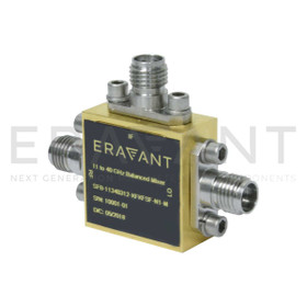 Wideband Balanced Mixer, 20 to 65 GHz, DC to 20 GHz IF, +15 dBm LO Power, 1.85 mm (F)