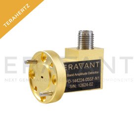 D-Band Negative Amplitude Detector 110 to 170 GHz, 300 mV/mW Sensitivity, WR-06 Waveguide | Eravant