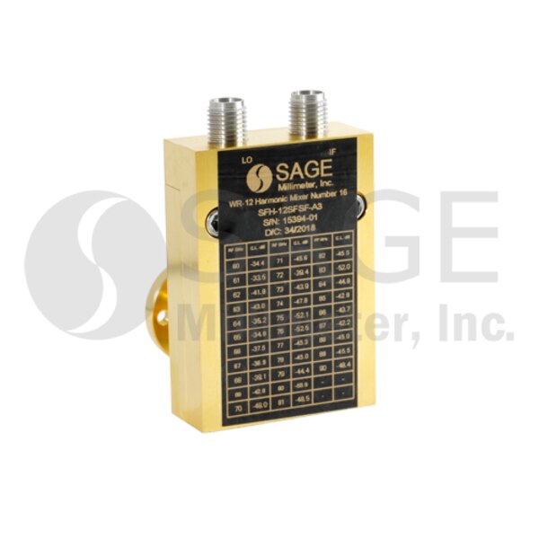 8th Harmonic Mixer 60 to 90 GHz RF