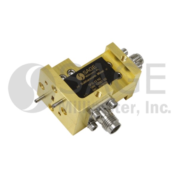 W-Band Subharmonically Pumped Mixer