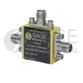 Broadband High Dynamic Range Electrical Attenuator