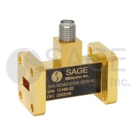 Ka-Band Electrical Attenuator WR-28 Waveguide, Positive Bias