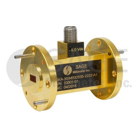 Q-Band Electrical Attenuator WR-22 Waveguide