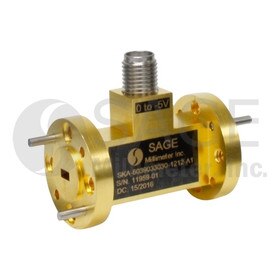 E-Band Electrical Attenuator 60 to 90 GHz, 30 dB Attenuation
