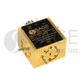 E-Band Reflective SPDT PIN Diode Switch 30 dB Isolation