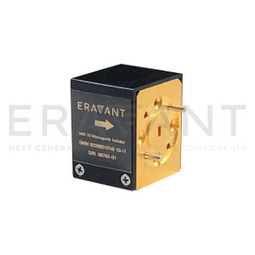 W-Band Junction Isolator 101 to 109 GHz, 18 dB Isolation, WR-10 Waveguide | Eravant