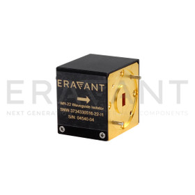 Q-Band Junction Isolator 37 to 43 GHz, 18 dB Isolation, WR-22 Waveguide | Eravant