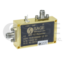 E-Band Receiver +10 dBm LO Power