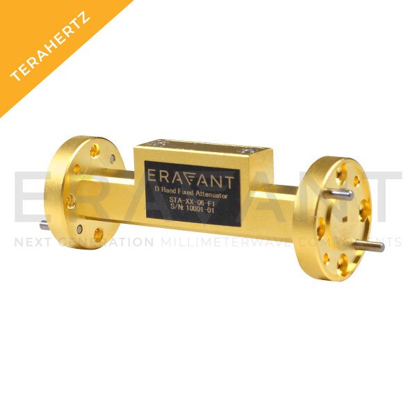 D-Band Fixed Attenuator, High Precision 110 to 170 GHz
