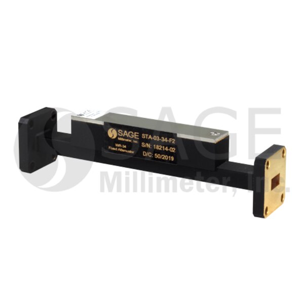 WR-34 Fixed Attenuator, Product Discontinued
