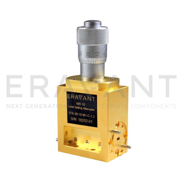 W Band Compact Level Setting Attenuator, 30 dB | Eravant