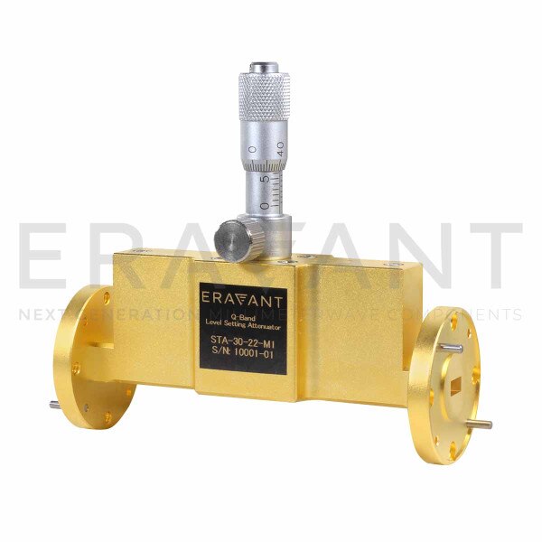 Q-Band Level Setting Attenuator
