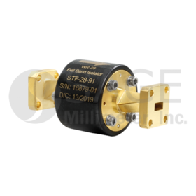 Ka-Band Faraday Isolator 1.2 dB Insertion Loss