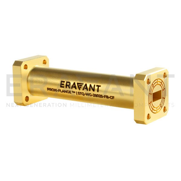Proxi-Flange™ Contactless Flange Straight Waveguide Section 26.5 to 40 GHz
