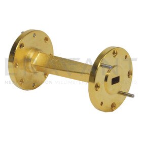 45° Left-Handed Waveguide Twist WR-22 Waveguide
