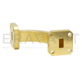 90° E-Plane Waveguide Bend WR-28 Waveguide