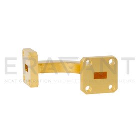 90° H-Plane Waveguide Bend WR-28 Waveguide