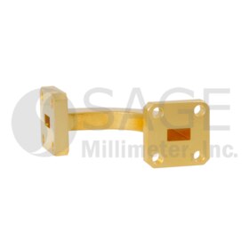 90° H-Plane Waveguide Bend WR-34 Waveguide