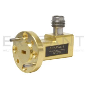WR-10 Waveguide to Coax Adapter WR-10 Waveguide to 1 mm (F)