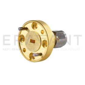 WR-12 Waveguide to Coax Adapter WR-12 Waveguide to 1.35 mm (M), End Launch
