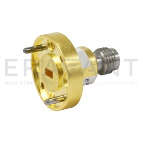 WR-12 Waveguide to Coax Adapter WR-12 Waveguide to 1.85 mm (F), End Launch
