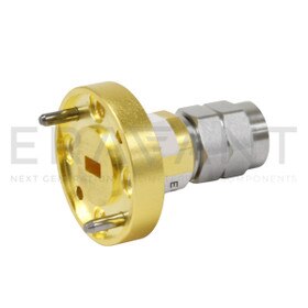 WR-12 Waveguide to Coax Adapter WR-12 Waveguide to 1.85 mm (M)