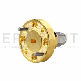 WR-15 Waveguide to Coax Adapter WR-15 Waveguide to 1 mm (M), End Launch