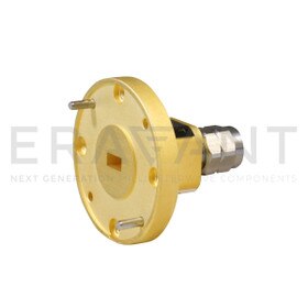 WR-19 Waveguide to Coax Adapter Non-Standard 22 dB Return Loss