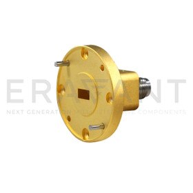 WR-22 Waveguide to Coax Adapter WR-22 Waveguide to 2.92 mm (F), End Launch