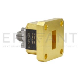 WR-42 Waveguide to Coax Adapter Thermal Vacuum Safe