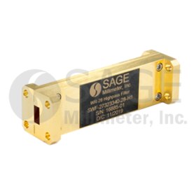 WR-42 Waveguide Highpass Filter