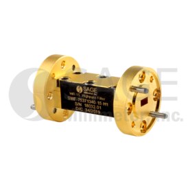 WR-15 Waveguide Highpass Filter 50 GHz and Higher Passband