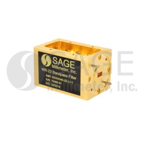WR-22 Waveguide Lowpass Filter