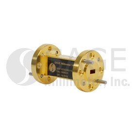 WR-15 Waveguide Bandpass Filter 51.5 to 54.5 GHz Passband