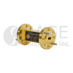 WR-15 Waveguide Bandpass Filter 51 to 55 GHz Passband