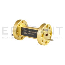 WR-15 Waveguide Bandpass Filter 59.48 to 61.48 GHz Passband