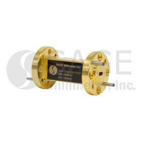 WR-12 Waveguide Bandpass Filter 73 to 74 GHz Passband
