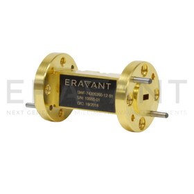 WR-10 Waveguide Bandpass Filter, 50 dB Rejection, W Band