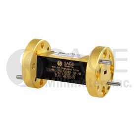 WR-10 Waveguide Highpass Filter 75 GHz and Higher Passband