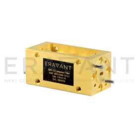 WR-10 Waveguide Bandpass Filter 78 to 86 GHz Passband