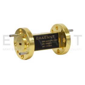 WR-10 Waveguide Bandpass Filter 82.5 to 85.5 GHz Passband