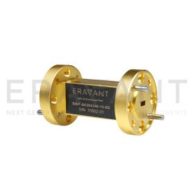 WR-10 Waveguide Bandpass Filter 86 to 94 GHz Passband