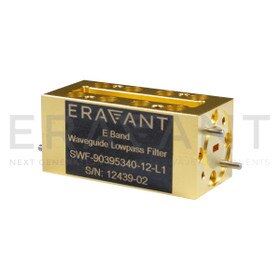 WR-12 Waveguide Lowpass Filter 50 to 90 GHz