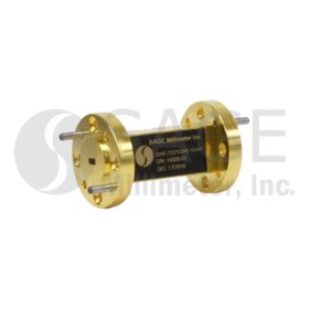 WR-10 Waveguide Bandpass Filter 90 to 98 GHz Passband