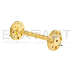 WR-10 Waveguide Straight Section 2"