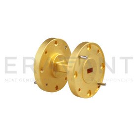 WR-19 Waveguide Straight Section 40 to 60 GHz, 0.5"